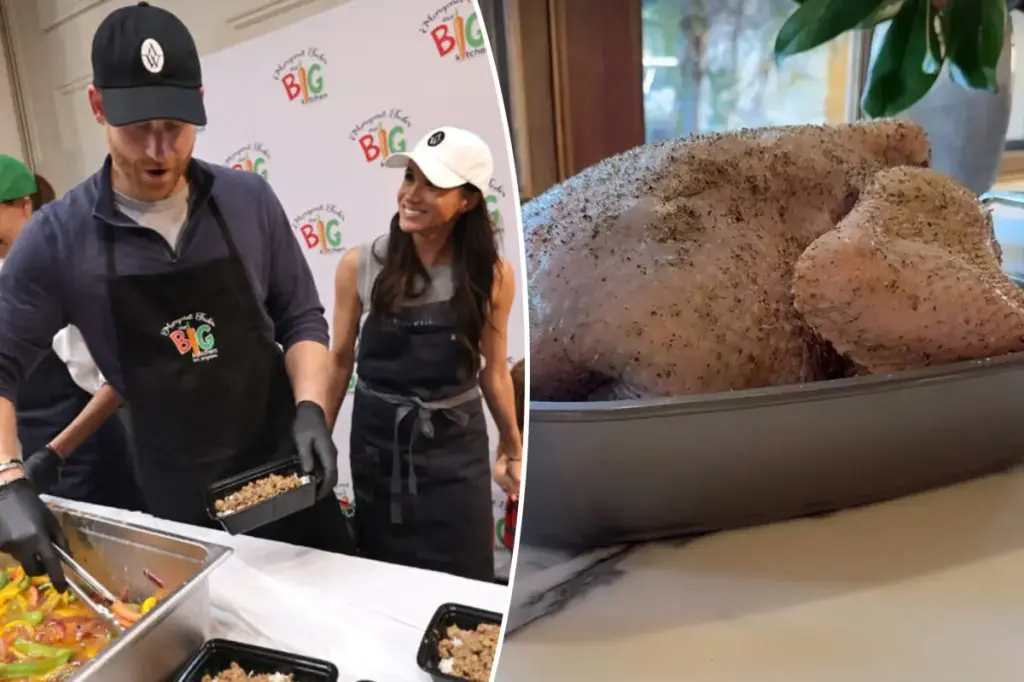 Meghan Markle referred to as 'Salmonella Sussex' due to Thanksgiving turkey mistake
