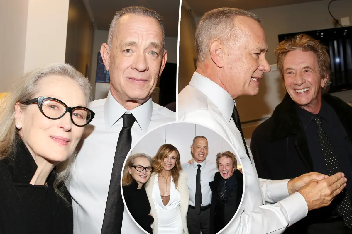 Meryl Streep and Martin Short spark dating speculation at Tom Hanks' play