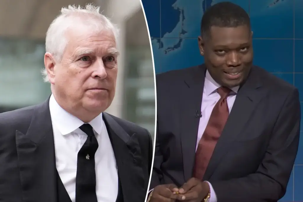 Michael Che from 'SNL' makes a bold remark about 'Prince' Andrew losing his royal titles