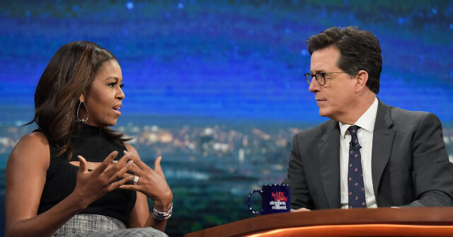 Michelle Obama Says to Stephen Colbert That She's 'Lost' in Trump's America