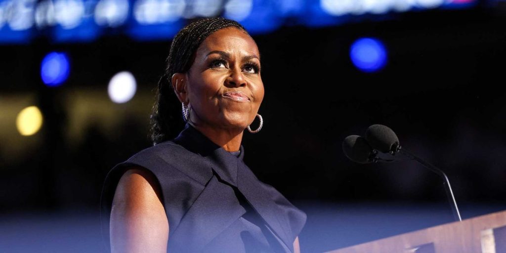 Michelle Obama says she uses fashion to challenge the stereotype of the 'angry, bitter, black woman'