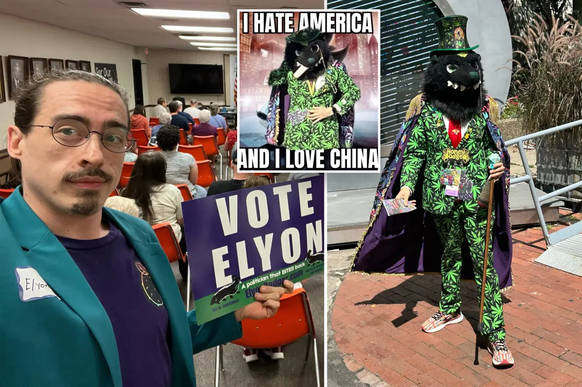 Michigan furry 'Elyon Badger' is campaigning for US Congress as a Democrat: 'I'm completely serious'
