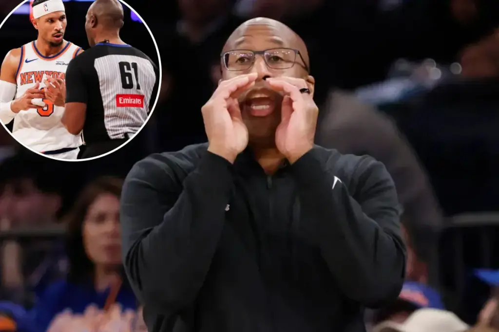 Mike Brown 'frustrated' by Knicks voicing concerns about referees