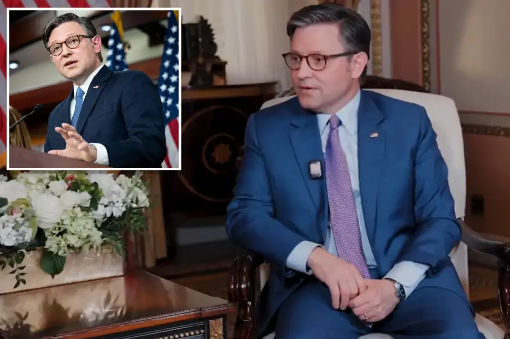 Mike Johnson describes leading the House as being akin to a 'mental health counselor'