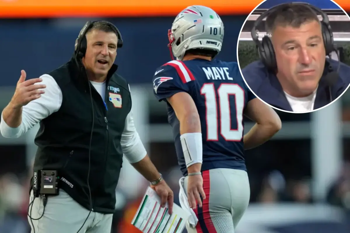 Mike Vrabel's radio chat turns lively over host's 'little smirk'