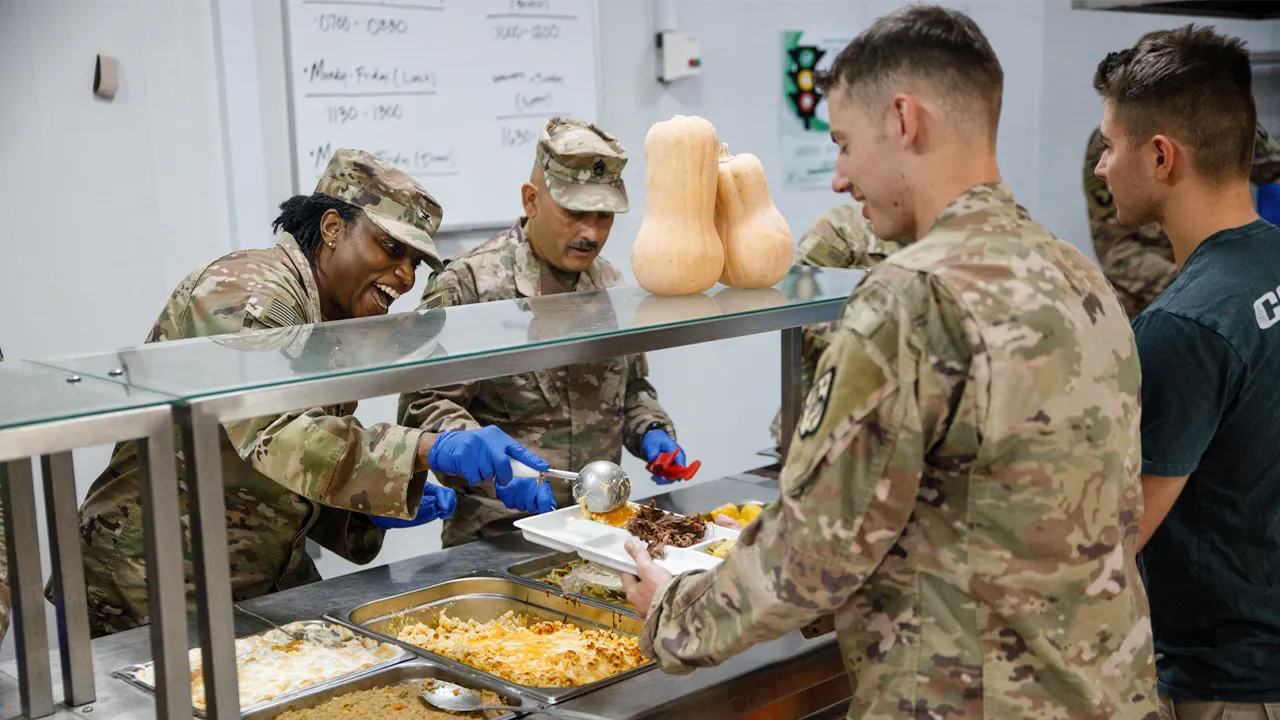 Military obtains more than 380,000 pounds of Thanksgiving meals for service members around the globe