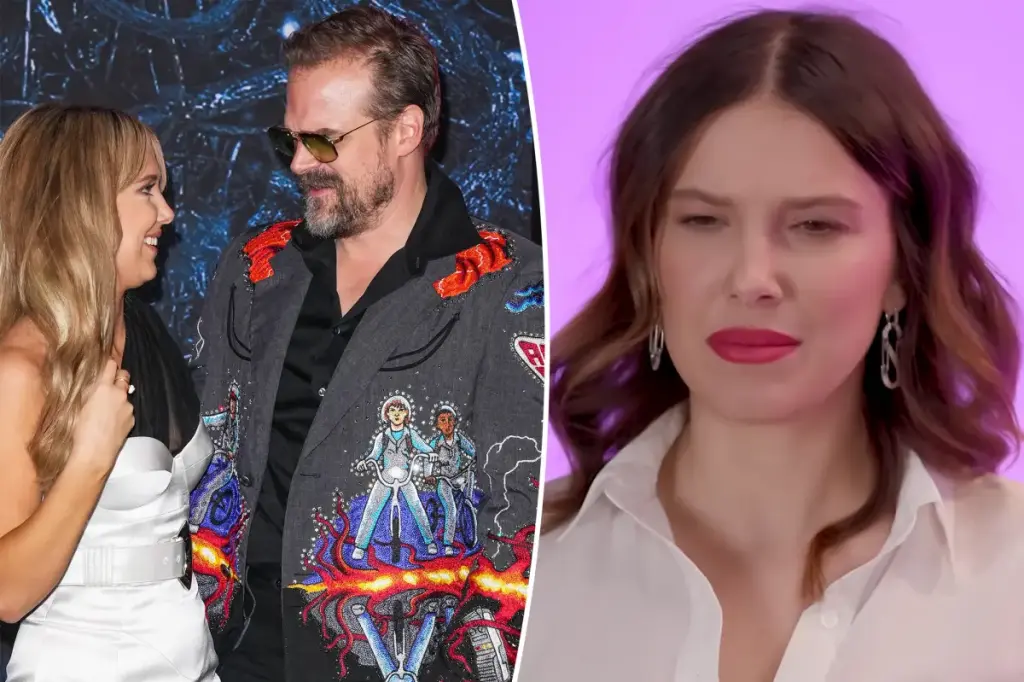 Millie Bobby Brown suggests there was tension with David Harbour in an uncomfortable old interview