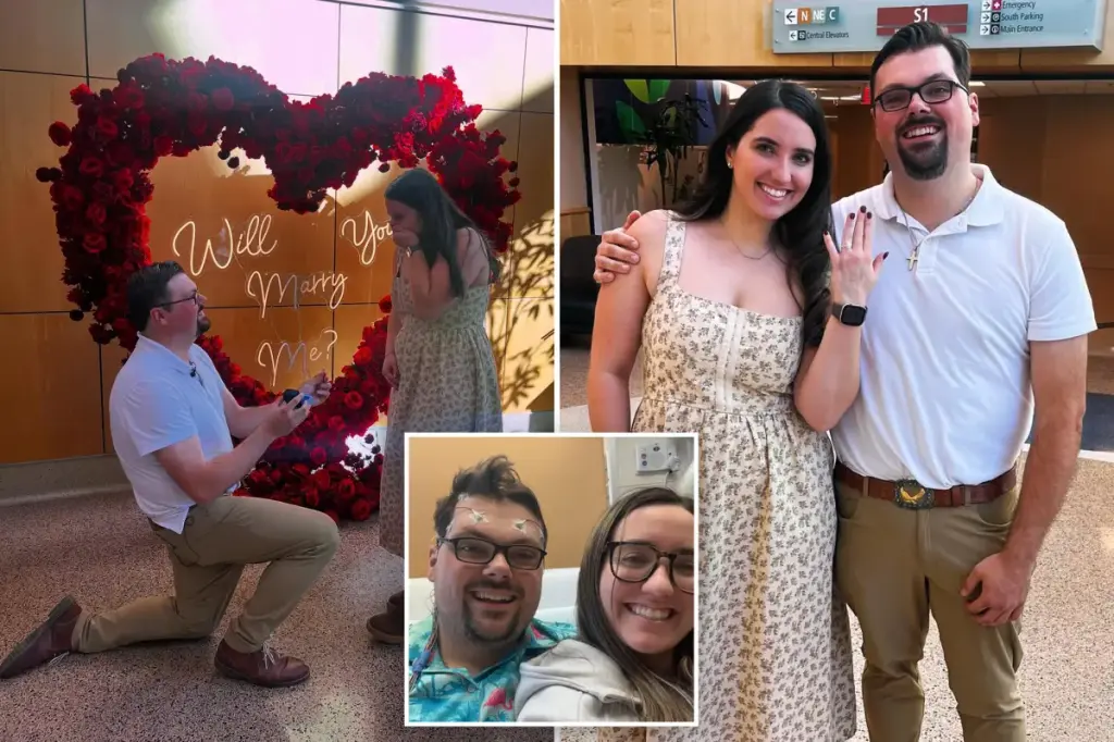 Minnesota pair Zach Zarembinski and Isabelle Richard got engaged in the same hospital where they were treated for comas as teenagers.