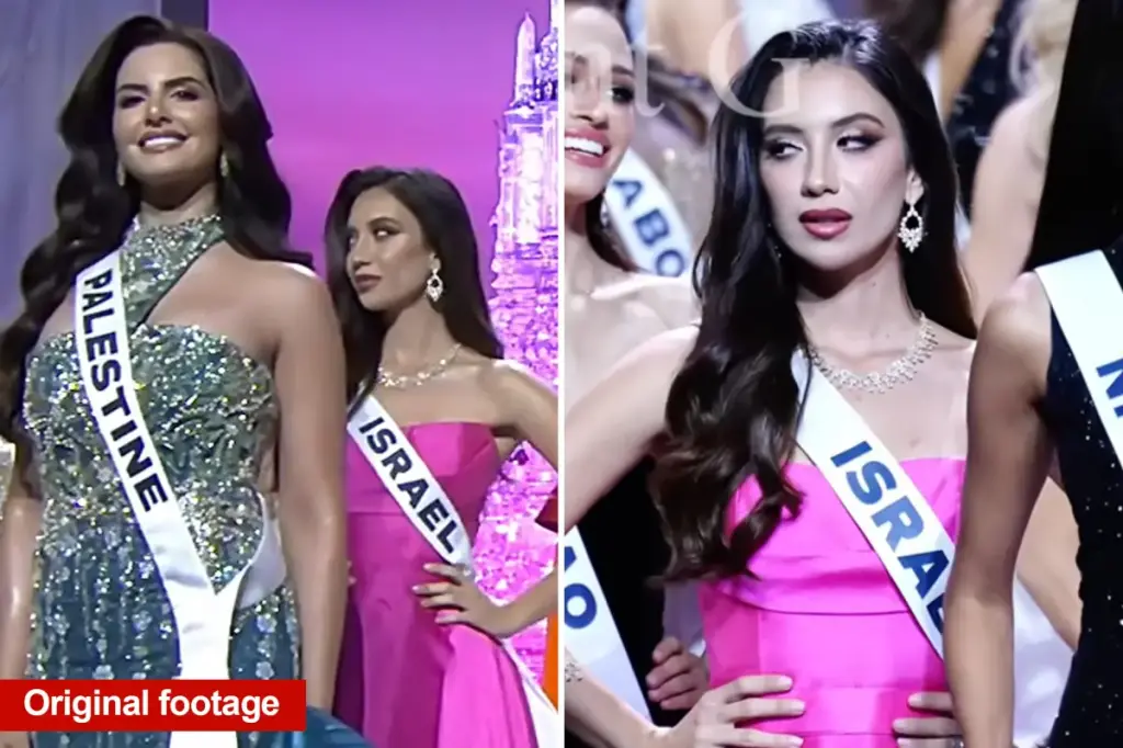 Miss Israel receives death threats following accusation of glaring at Miss Palestine