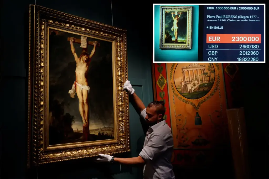 Missing Rubens painting of Jesus' crucifixion sold for $2.7M — 400 years after it disappeared