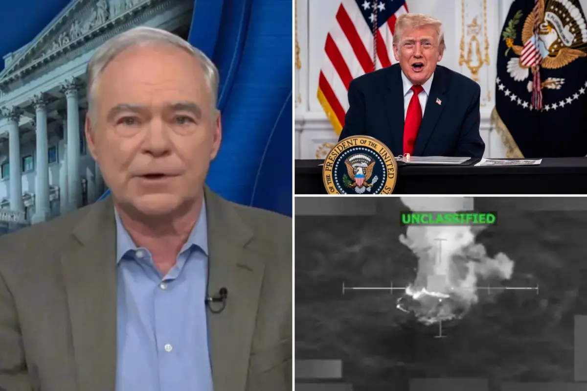 More Republican senators may break from Trump regarding military actions in Venezuela, predicts Sen. Tim Kaine.
