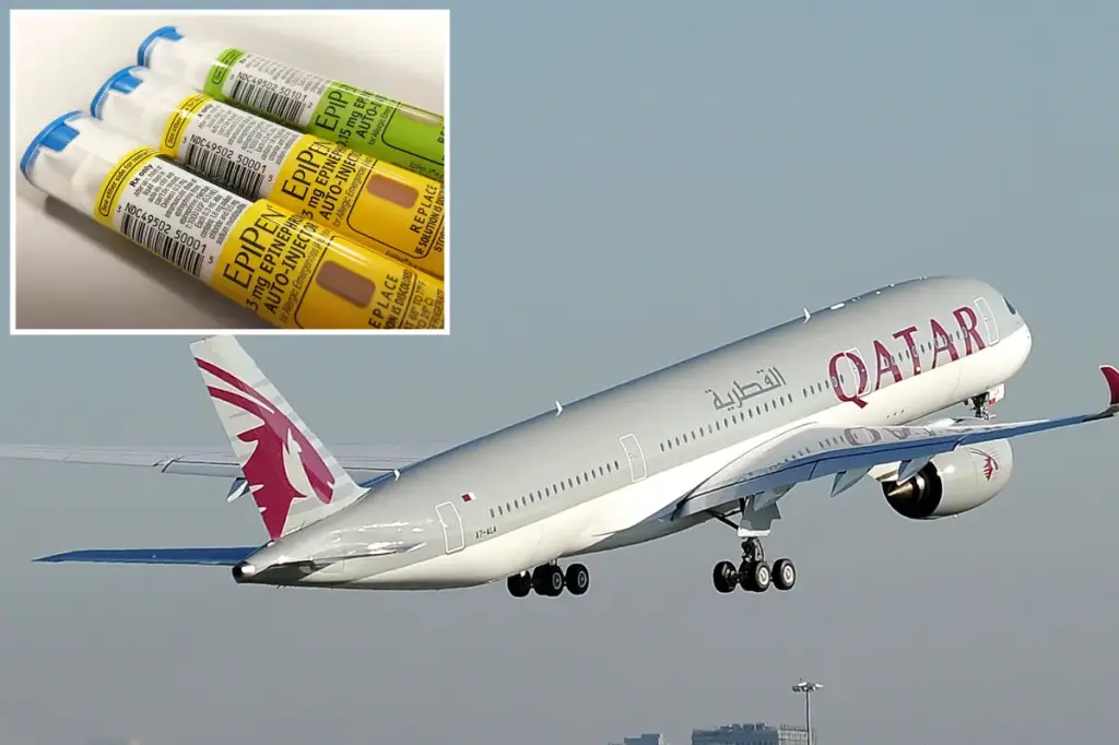 Mother files $5 million lawsuit against Qatar Airways after her 3-year-old daughter suffers severe allergic reaction from KitKat bar given by flight staff.