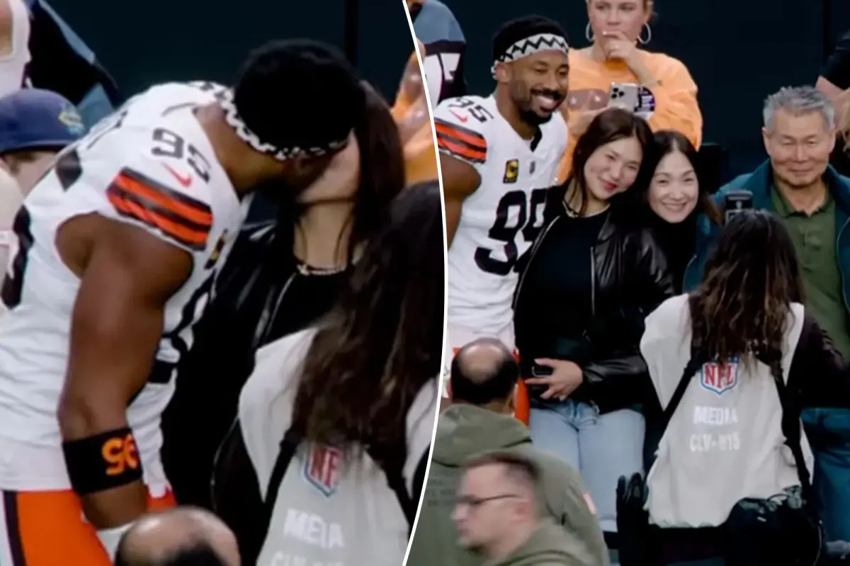 Myles Garrett and Chloe Kim acknowledge their relationship after weeks of rumors