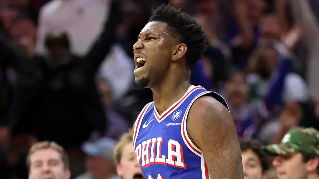 NBA results: 76ers receive support from Justin Edwards in victory against Celtics