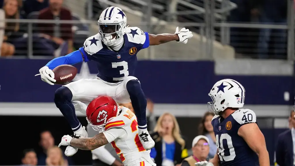 NFL scores: Cowboys' George Pickens helps secure victory against Chiefs