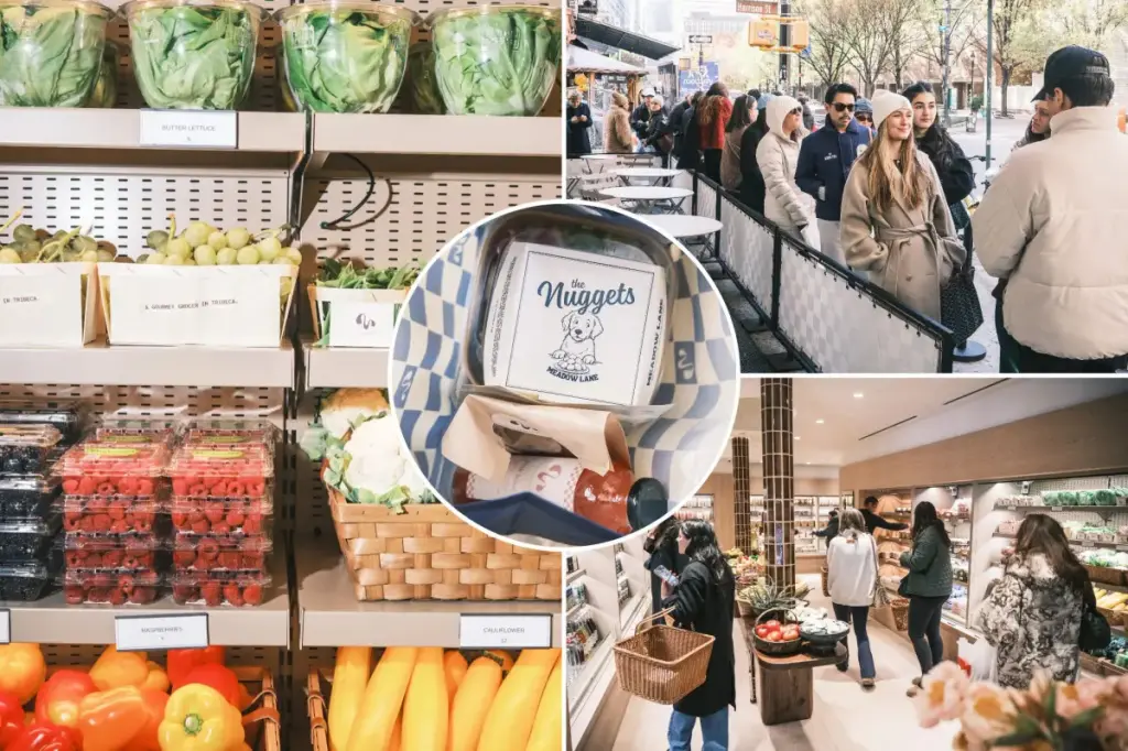 NYC's Meadow Lane gourmet grocery opens during a time of affordability challenges