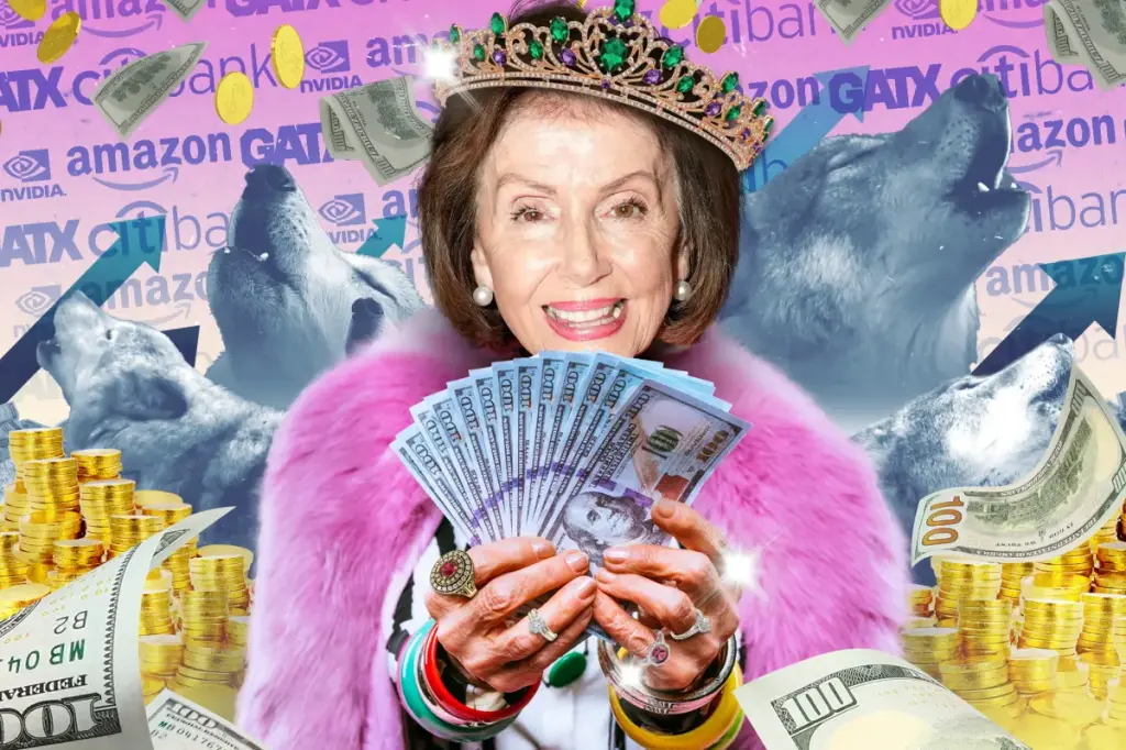 Nancy Pelosi earned $130 million from stock gains during her time in Congress.
