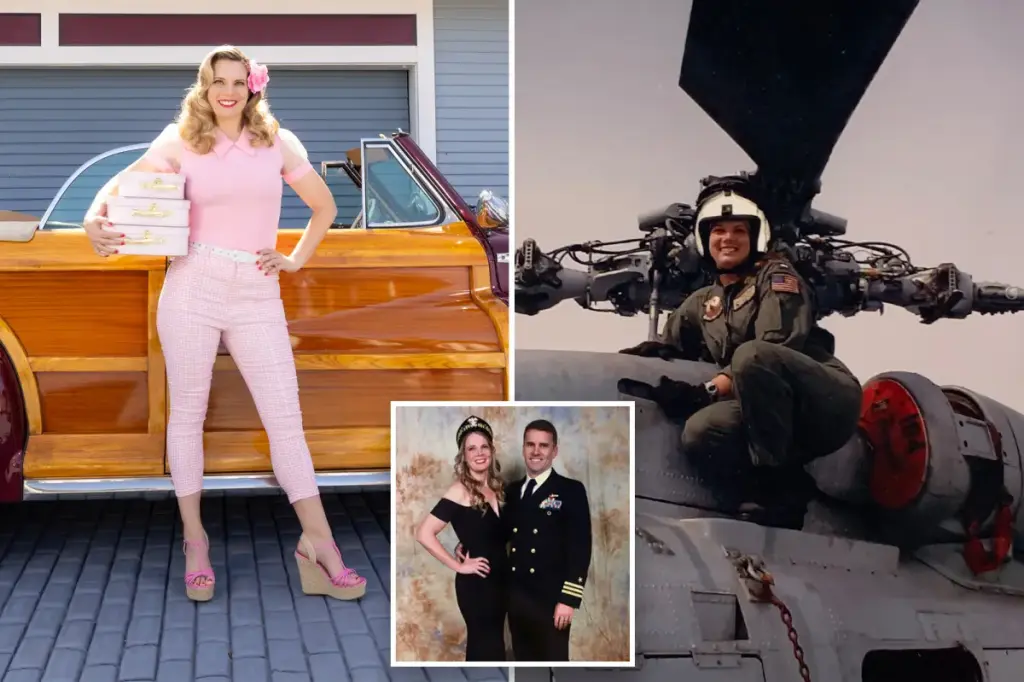 Navy helicopter pilot Jennifer Bennie, who is included in the 2025 Pin-Ups For Vets calendar, has connections to NYC.