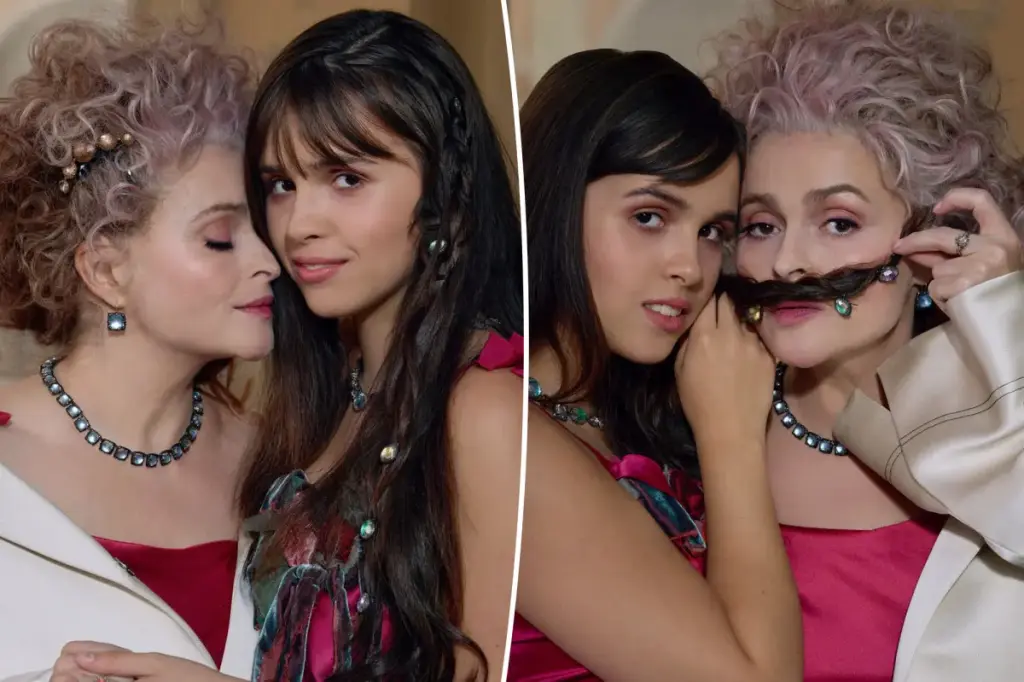 Nell Burton, daughter of Helena Bonham Carter, steps into modeling with her first fashion campaign for jewelry brand Larkspur & Hawk.