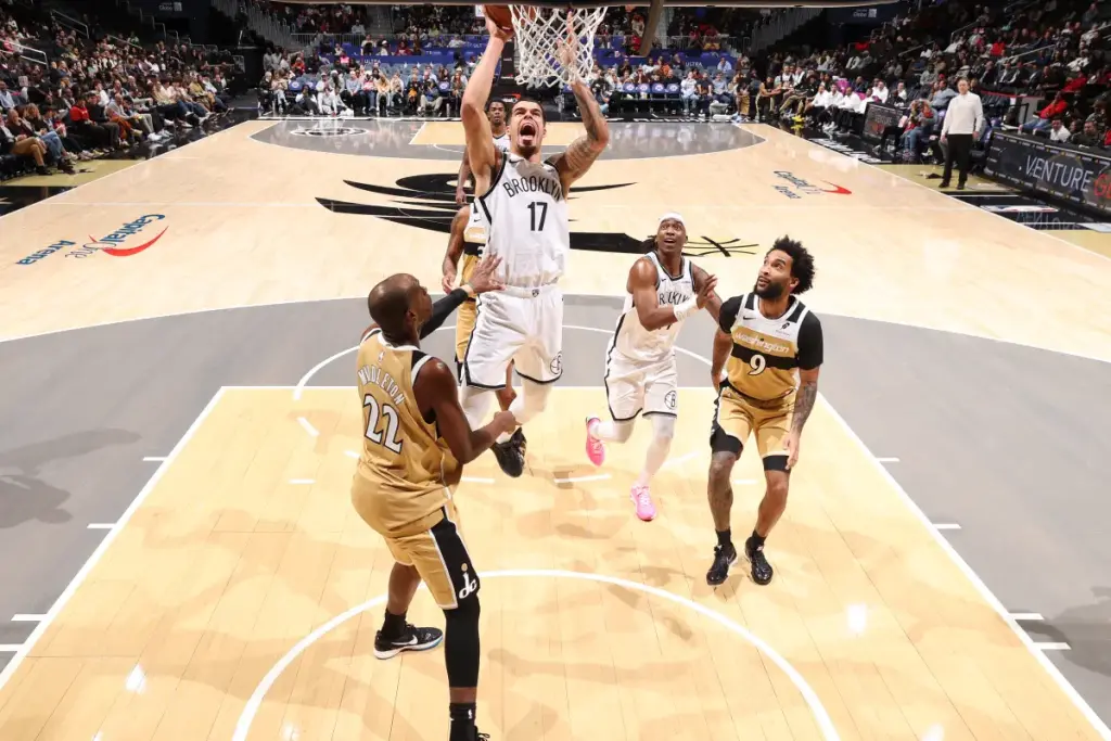 Nets achieve their second victory with a decisive win against the struggling Wizards