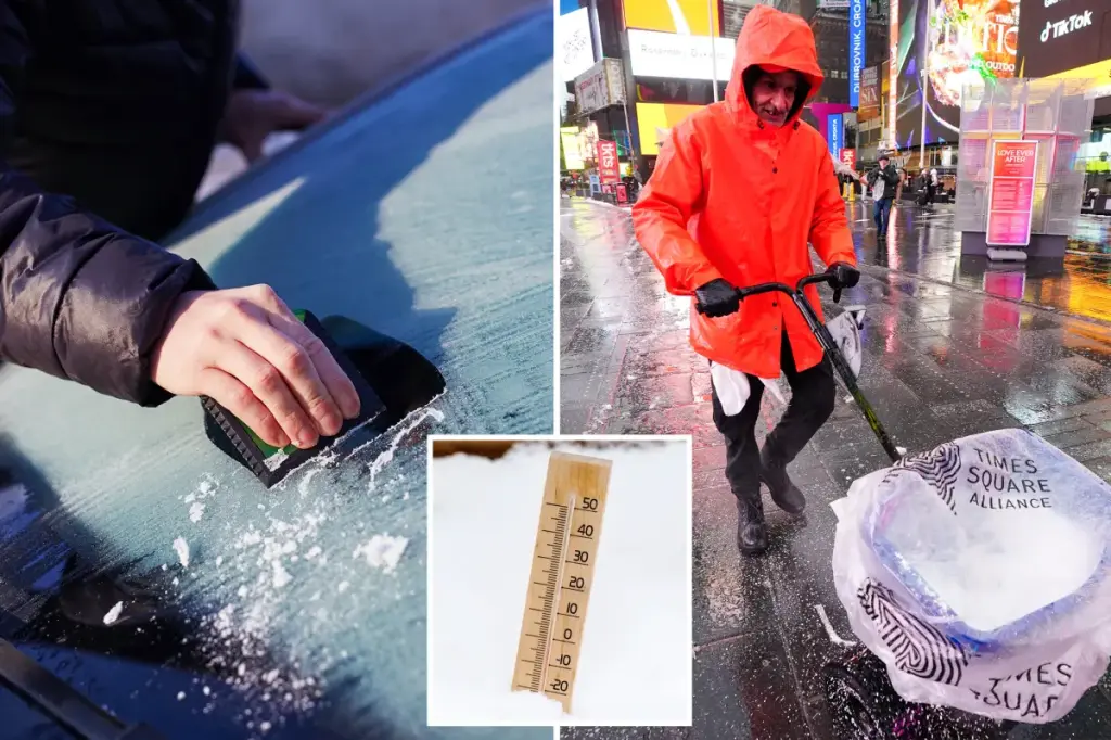 New York City and Long Island will begin the week under a freeze watch as temperatures are expected to drop dramatically due to a polar vortex.