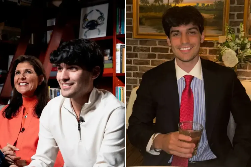 Nikki Haley's son, Nalin, expresses that he represents the frustrations of Generation Z.