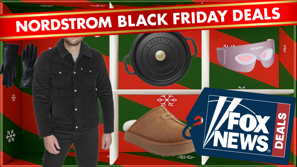 Nordstrom's Black Friday sale offers discounts of up to 59% on cashmere sweaters, UGG slides, and more.