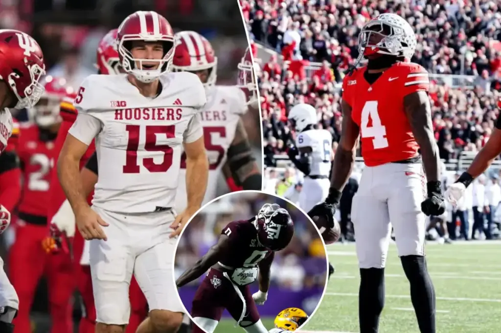 Ohio State secures number one position in initial College Football Playoff rankings release