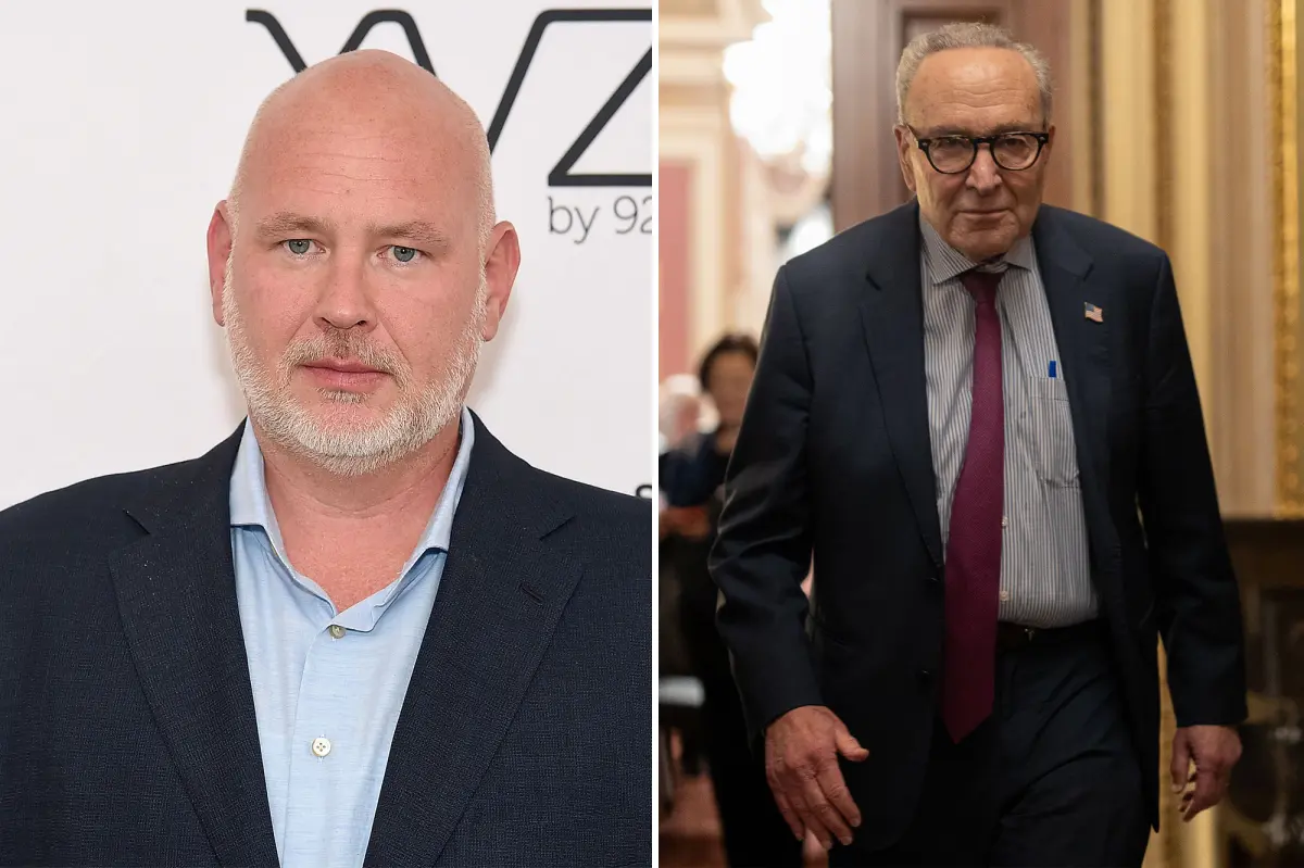 Opposition group demands Chuck Schumer step down after rebellious Senate Democrats agree on government shutdown, as New York politicians criticize the arrangement.