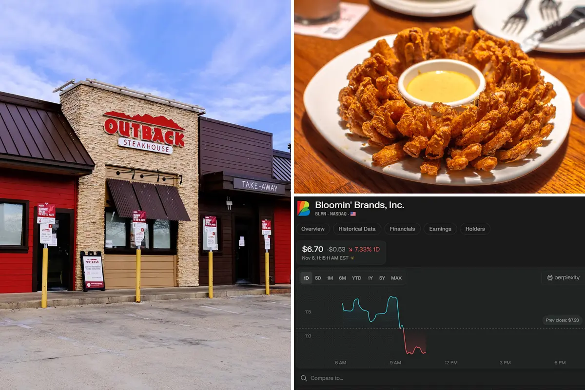 Outback Steakhouse suddenly closes 21 locations in major restructuring.