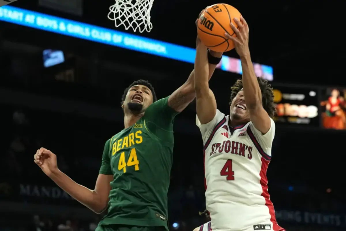 Oziyah Sellers from St. John's excelling at 3-point shooting after being challenged by Rick Pitino