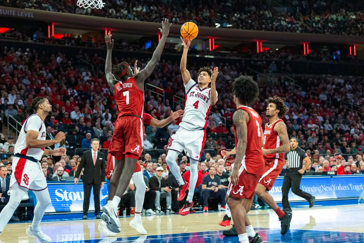 Oziyah Sellers is clearly the top shooter for St. John’s.