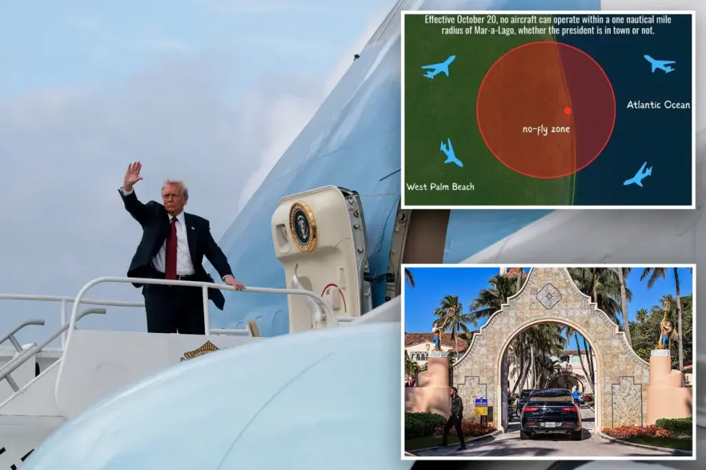 Palm Beach residents are furious as the FAA changes flight routes over their homes to steer clear of Trump's Mar-a-Lago.