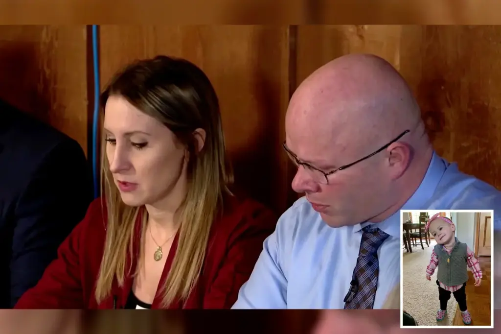 Parents of toddler who fell to her death from an open cruise ship window have separated.