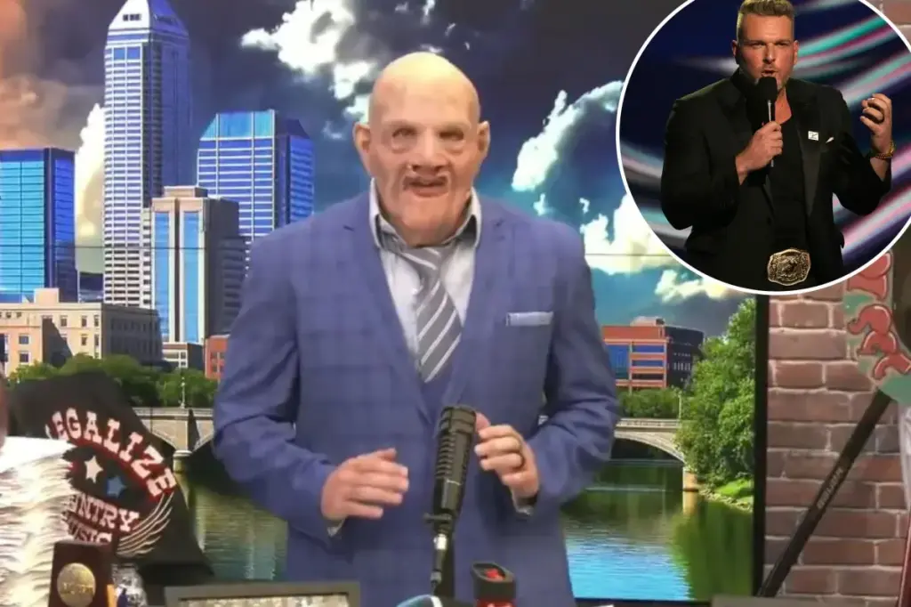 Pat McAfee targets 'old sports media guy' with Halloween outfit