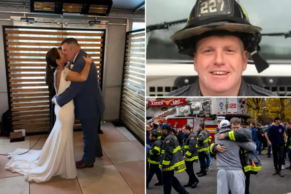 Patrick Brady's April Fool's prank offers a playful look at the FDNY hero.