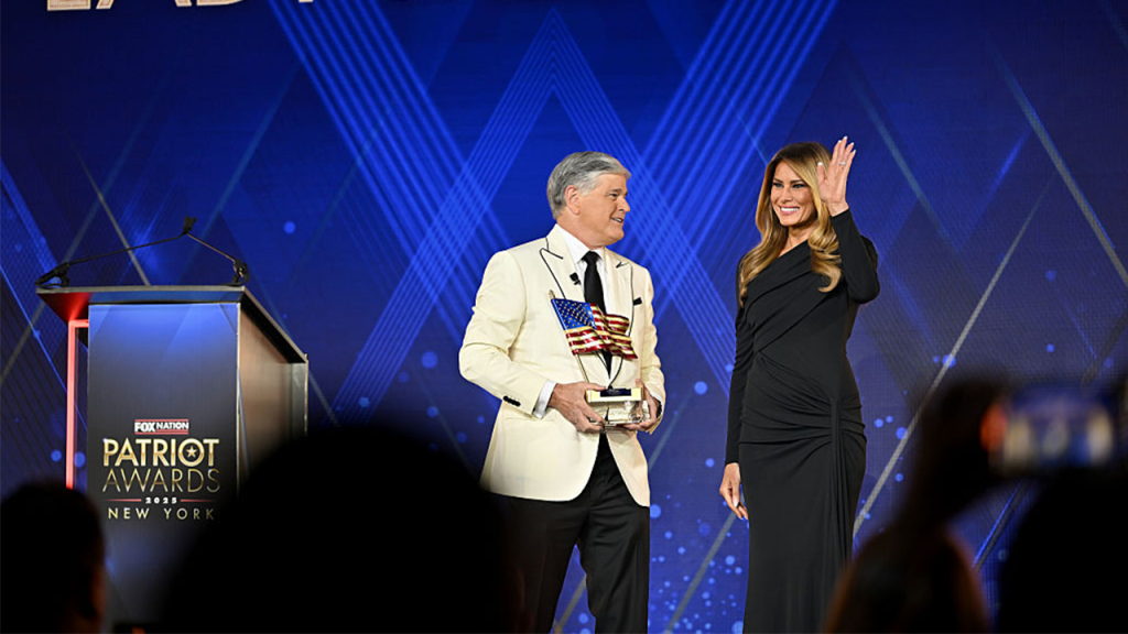 Patriot Awards recognize Melania Trump, Erika Kirk, and other major headlines.