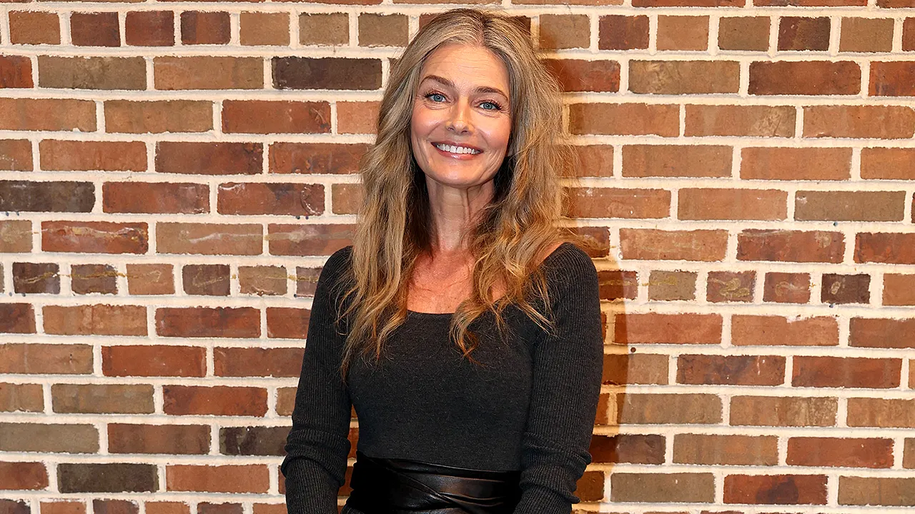 Paulina Porizkova poses in lingerie to promote body positivity at 60