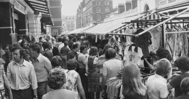 People in the UK think the nation was more content and secure 50 years earlier.