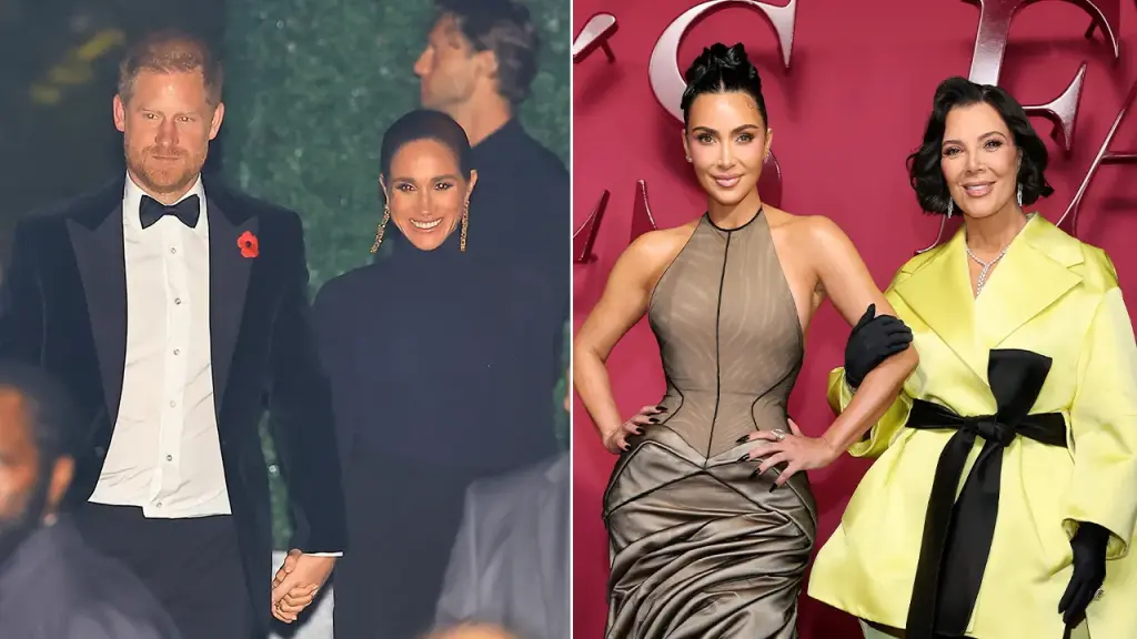 Photos of Meghan Markle and Prince Harry removed from Kris Jenner's party post