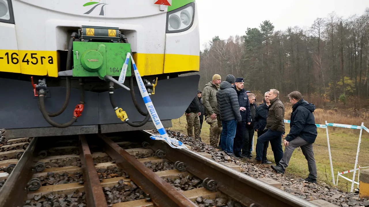 Poland blames Russian intelligence for a sabotage attack on its railways