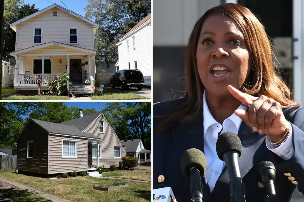 Police have been summoned to Letitia James' Virginia residences over twenty times since her purchase.