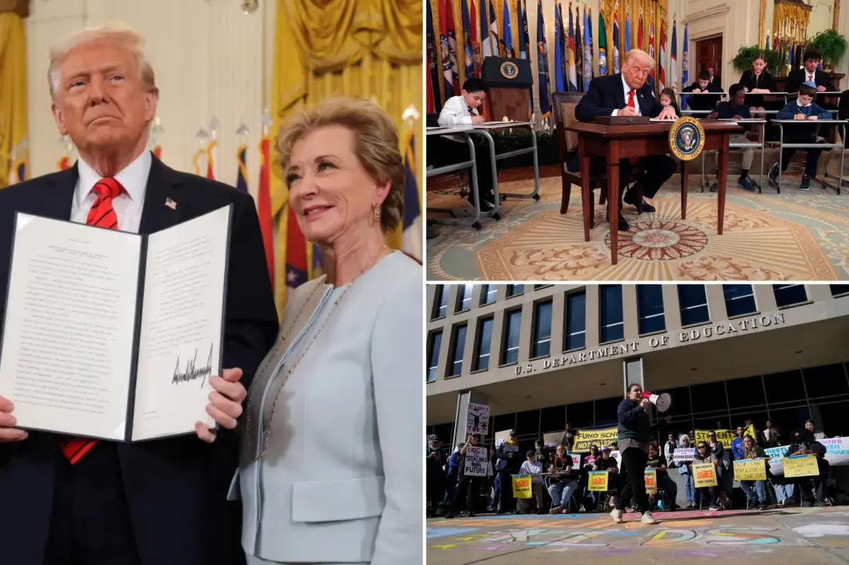 Poll shows unexpected support for closing the Department of Education after voters learn more details