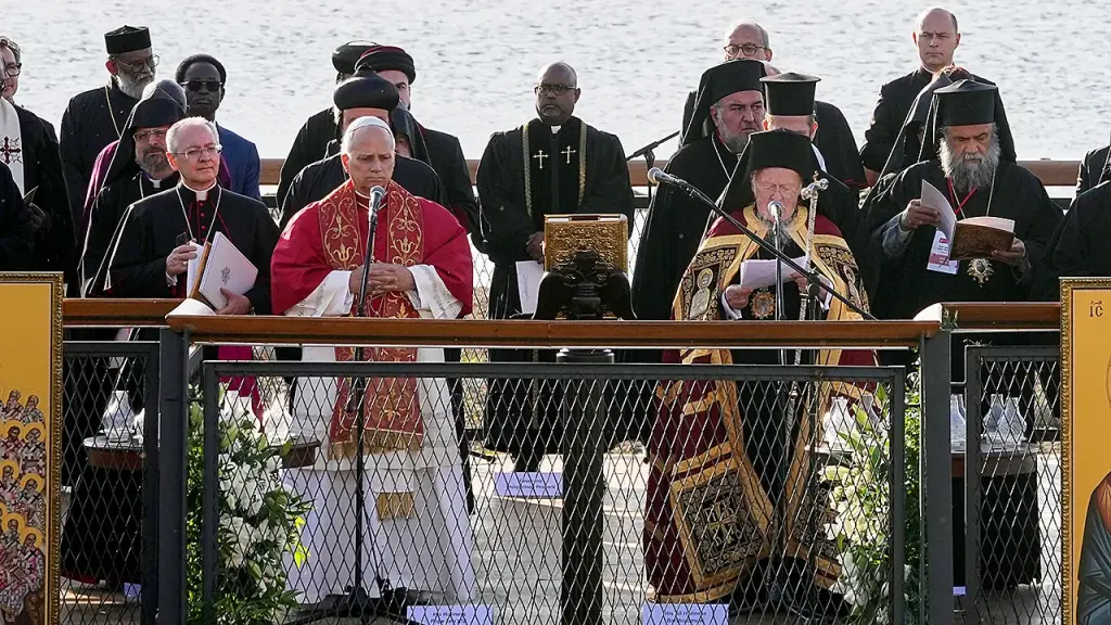 Pope Leo XIV travels to Turkey for the significant anniversary prayer in Nicaea.