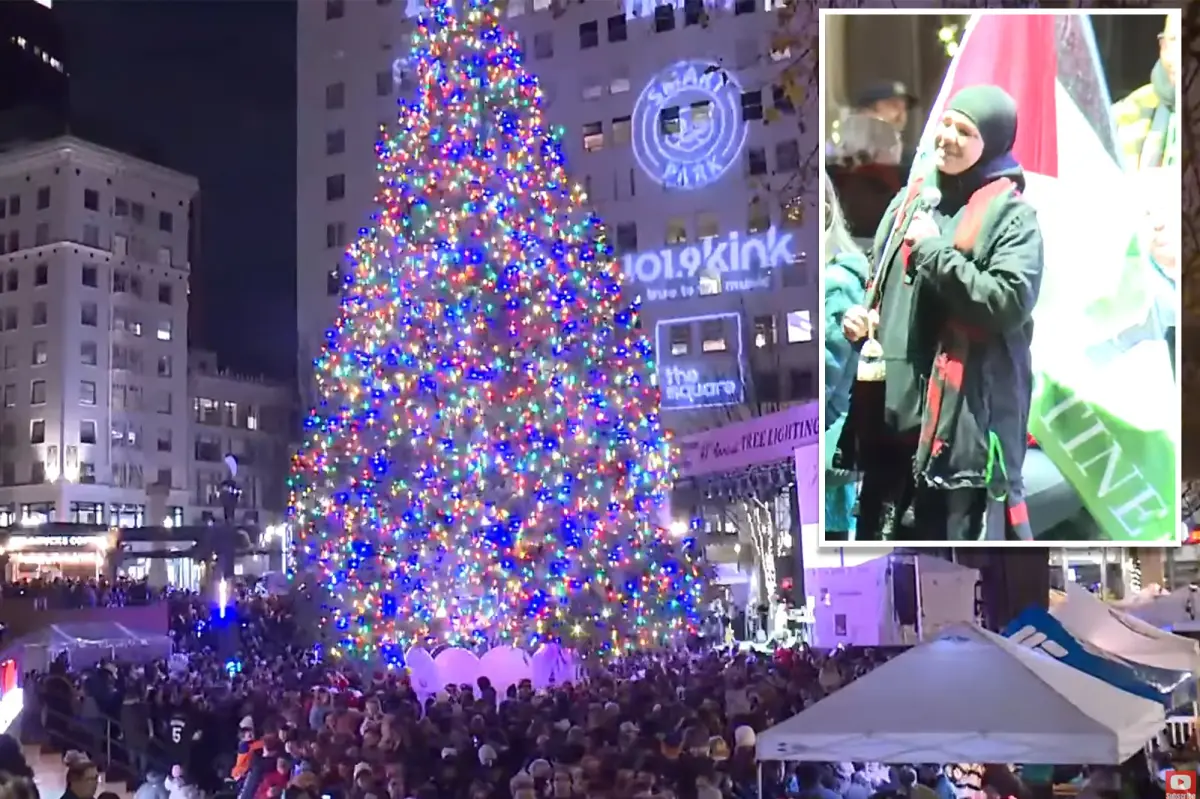 Portland faces backlash over city's 'tree' lighting event: 'They can't even call it a Christmas tree'