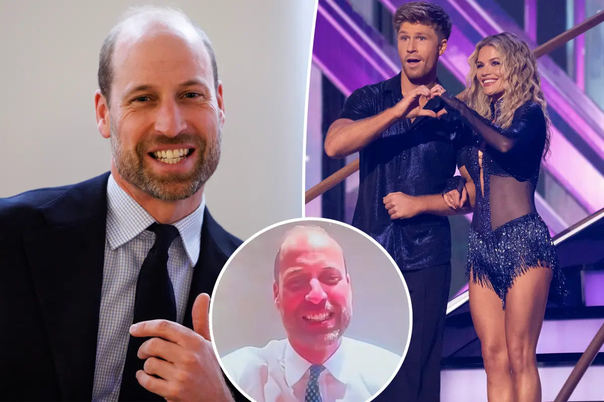 Prince William makes an unexpected appearance on 'DWTS' for a special interaction with Robert Irwin