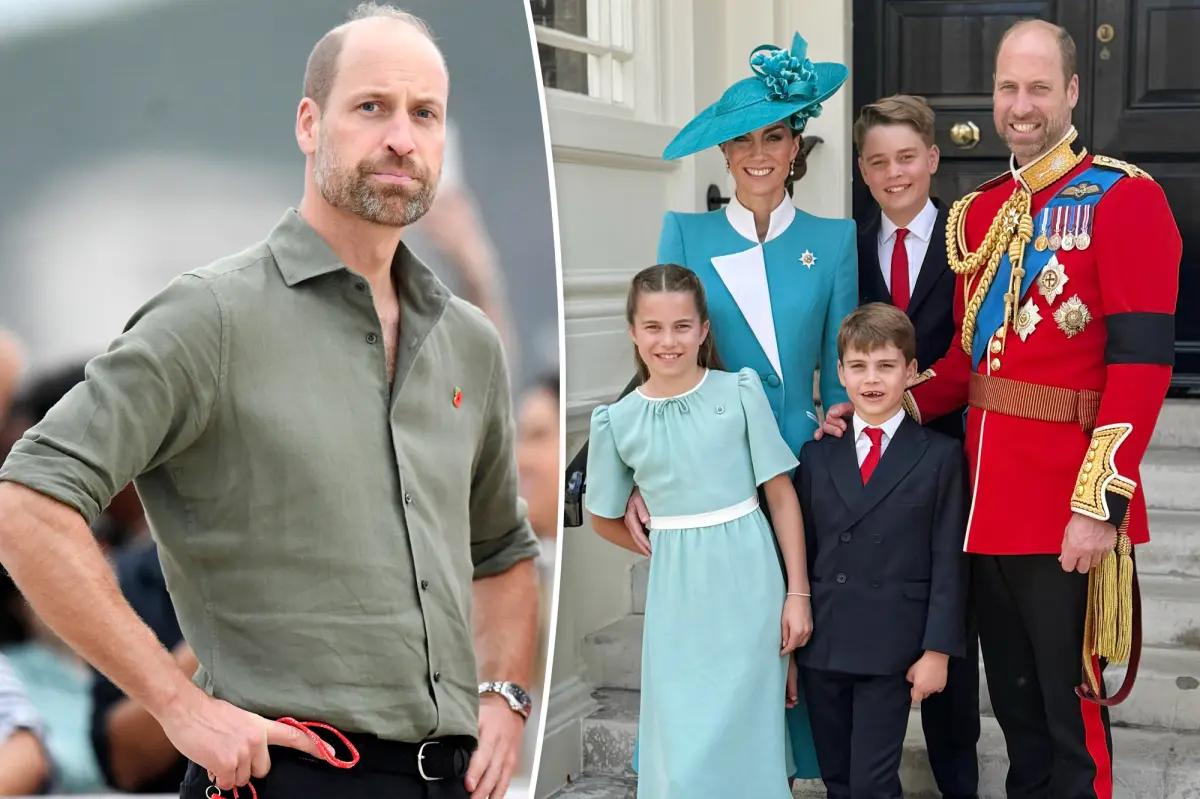 Prince William talks about the challenge of explaining Kate Middleton's cancer to their children