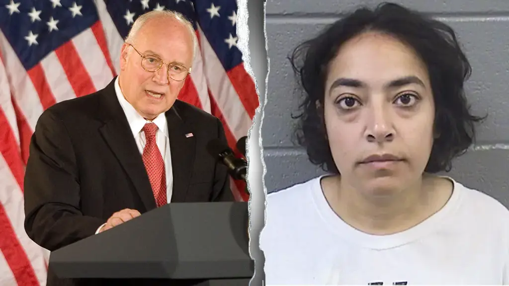 Professor detained at an anti-ICE protest marks the passing of Dick Cheney