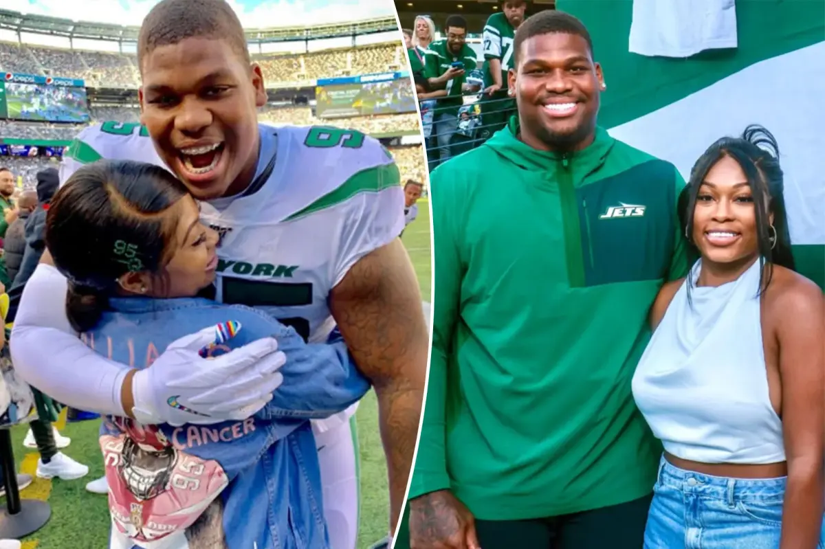 Quinnen Williams' wife shares her feelings following unexpected Jets trade: 'Ups and downs'