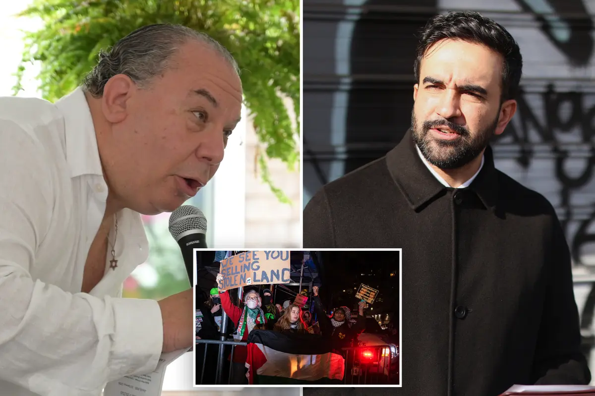 Rabbi teaches Zohran Mamdani about Gaza peace after an angry crowd targets synagogue